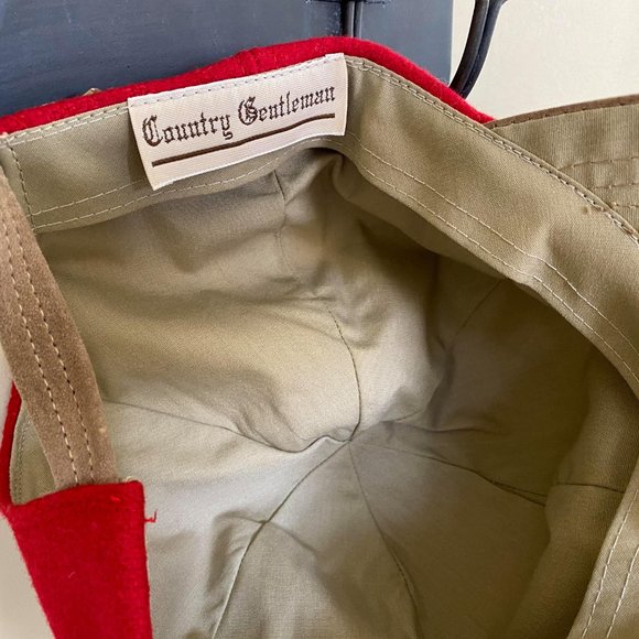 Country Gentleman’s wool and suede cap - Picture 4 of 5